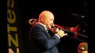 Jazzfest Bonn 2018 Nils Landgren Quartet quotBroken Wingsquot Richard Page Post Tower [upl. by Feinberg443]