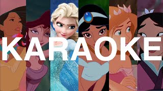 KARAOKE Medley de Princesas Disney Los Saviñón [upl. by Anihta]