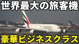 【世界最大】2階建て飛行機quotA380quotビジネスクラスに搭乗 機内にラウンジがあるぞ！ドバイ→パリ8時間の旅 [upl. by Lawler]