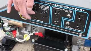 Westinghouse  How to Start Your Westinghouse Manual Start Portable Generator [upl. by Pillsbury]