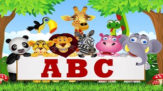 ABC ANIMALS SONG FOR CHILDREN  Music for Kids  Baby Learning Songs [upl. by Spiro]