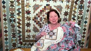 Karen Styles Mystery Quilt Video Block 6 [upl. by Attirehs]