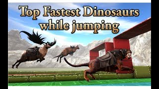 Top Fastest Creatures in ARK while JUMPING  ARK Speed tournament  Cantex [upl. by Suiram]