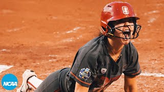 Stanford vs UCLA 2024 Womens College World Series  Extended highlights [upl. by Tybie]