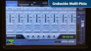 QSC TouchMix Training 07 Recording Functions Spanish [upl. by Bride]