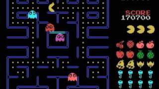 MSX GAME ◀ PACMAN パックマン▶ Stage 18  24 [upl. by Moir]