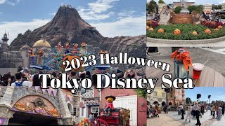 【disneyvlog】ハロウィンのディズニーシーを楽しみ尽くした1日のvlog🎃グリーティング｜ハロウィンフード｜限定グッズ｜ アトラクション [upl. by Wall]