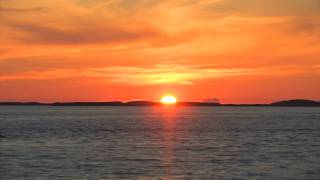 The sun that never sets  timelapse of sunset in norway july Plenityd  Svolvær by night [upl. by Bronez]