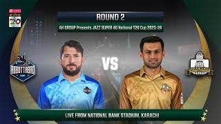 Live  Abbottabad vs Sialkot  Match 40  National T20 202324  PCB [upl. by Leruj95]