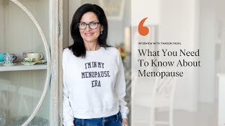 What You Need to Know About Menopause with Tamsen Fadal [upl. by Nojram582]