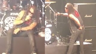 RATT Singer Incoherent On Stage Admits Mixing Alcohol And Pain Meds  Rock Feed [upl. by Aurita349]