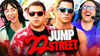 22 JUMP STREET 2014 MOVIE REACTION FIRST TIME WATCHING Full Movie Review  End Post Credits [upl. by Castle231]