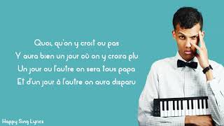 PAPAOUTAI  STROMAE Lyrics [upl. by Eednam895]