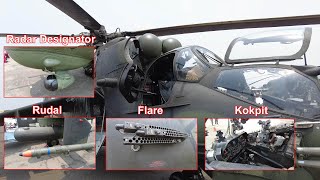 Melihat Detail Tank Terbang TNI AD Helikopter Mi35P [upl. by Ebehp]