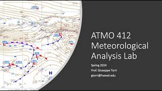 ATMO 412  Baroclinic instability [upl. by Eniak]