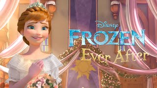 Frozen 3 Queen Anna and Kristoff get married  Frozen Ever After Wedding Fanmade Scene [upl. by Meluhs]