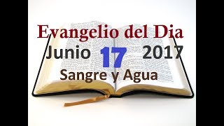 Evangelio del Dia Sabado 17 Junio 2017 Vivir Para El Sangre y Agua [upl. by Selestina]