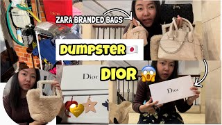 BASURA SA JAPAN  DUMPSTER DIVING  CHRISTIAN DIOR [upl. by Annette]