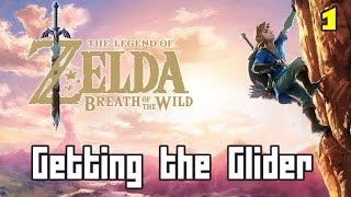 The 4 Trials Getting the Glider Walkthrough  Zelda Breath of the Wild [upl. by Eendyc]