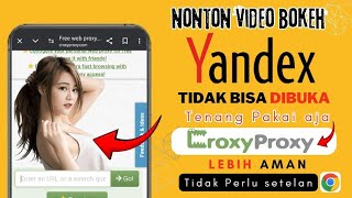 Cara Nonton Video Viral Pakai CroxyProxy di HP Android Tanpa Setelan Google glennttutor [upl. by Nohsar]