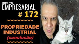 Direito Empresarial  Aula 172  Propriedade Industrial Conclusão [upl. by Llenreb97]