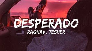 Desperado Lyrics  Raghav feat Tesher [upl. by Esorbma]