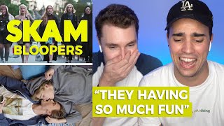 SKAM S3 BLOOPERS  GAY GUYS REACT  Corey Schultz [upl. by Nofets]