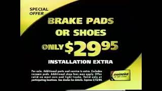 Meineke  Television Commercial  2004  George Foreman [upl. by Ecadnak724]