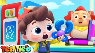 Airport Safety  Good Manners  Safety Check Song  Nursery Rhymes amp Kids Songs  Yes Neo [upl. by Nylynnej215]