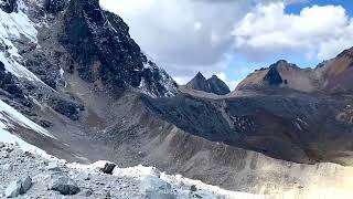 2024 Inca Trail Marathon course at mile 95 Salkantay Pass [upl. by Arni685]