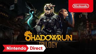 Shadowrun Trilogy – Announcement Trailer – Nintendo Switch [upl. by Maressa]