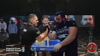 Ermes Gasparini vs Genadi Kvikvinia MOTIVATION [upl. by Enaasiali]