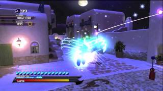 Sonic Unleashed Apotos Night Windmill Isle Act 12 1080 HD [upl. by Giacamo]