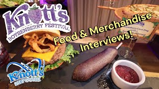 Knotts Berry Farm  Boysenberry Festival Preview  Interviews  Foods  Merchandise  2024 [upl. by Yci]