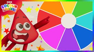 Colour Wheels amp Order of the Colours for Kids  Kids learn colours  colourblocks [upl. by Yebot]