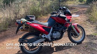 BMW F650 FUNDURO  OFF ROAD Ride to BUDDHIST MONASTERY  Garraf Park Barcelona [upl. by Hay]