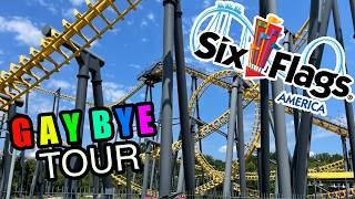 Six Flags America a Hidden Gem GayBye Tour PT2 [upl. by Masuh]