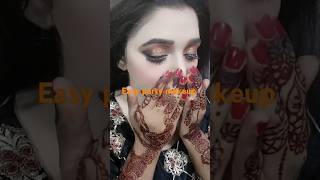 Easy party makeup tutorial share by marry saloon [upl. by Neros]