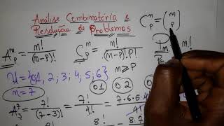 ANÁLISE COMBINATORIA E RESOLUÇÃO DE 19 PROBLEMAS “Arranjo Combinação e Permutação” [upl. by Haleemak]