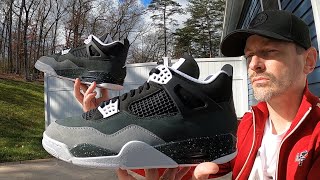 Air Jordan 4 FEAR  Better Than Expected  Sitting For Now [upl. by Silbahc22]