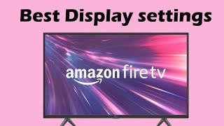 How to customize display settings firestick tv [upl. by Frank796]