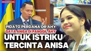 PIDATO PERDANA DR AGUS HARIMURTI YUDHOYONO SETELAH RESMI MENYANDANG GELAR DOKTOR UNAIR ahy doktor [upl. by Airogerg366]