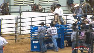 Jason Thomson 2011 All American Quarter Horse Congress  Tiedown Roping [upl. by Olihs]