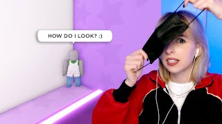 ROBLOX FASHION FAMOUS but im blindfolded [upl. by Nolad]