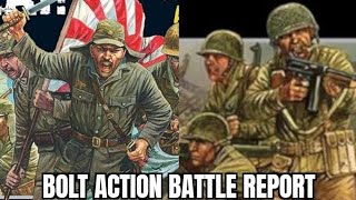 Warlord Games Bolt Action battle report [upl. by Rebmat158]