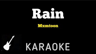 Mxmtoon  Rain   Karaoke Guitar Instrumental [upl. by Dominik]