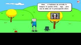 Hora de Aventura Saw Game  Inkagames [upl. by Aleuname]