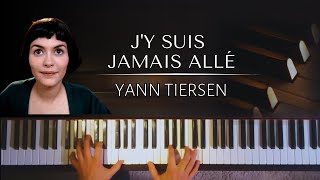 Yann Tiersen  Jy Suis Jamais Allé  piano sheets [upl. by Yentruok491]