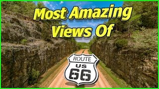 Most Amazing Views of Route 66  An Aerial Documentary [upl. by Shep]