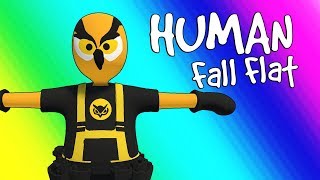 Human Fall Flat Funny Moments  Parkour Team Funniest Game Ever [upl. by Dnalra870]